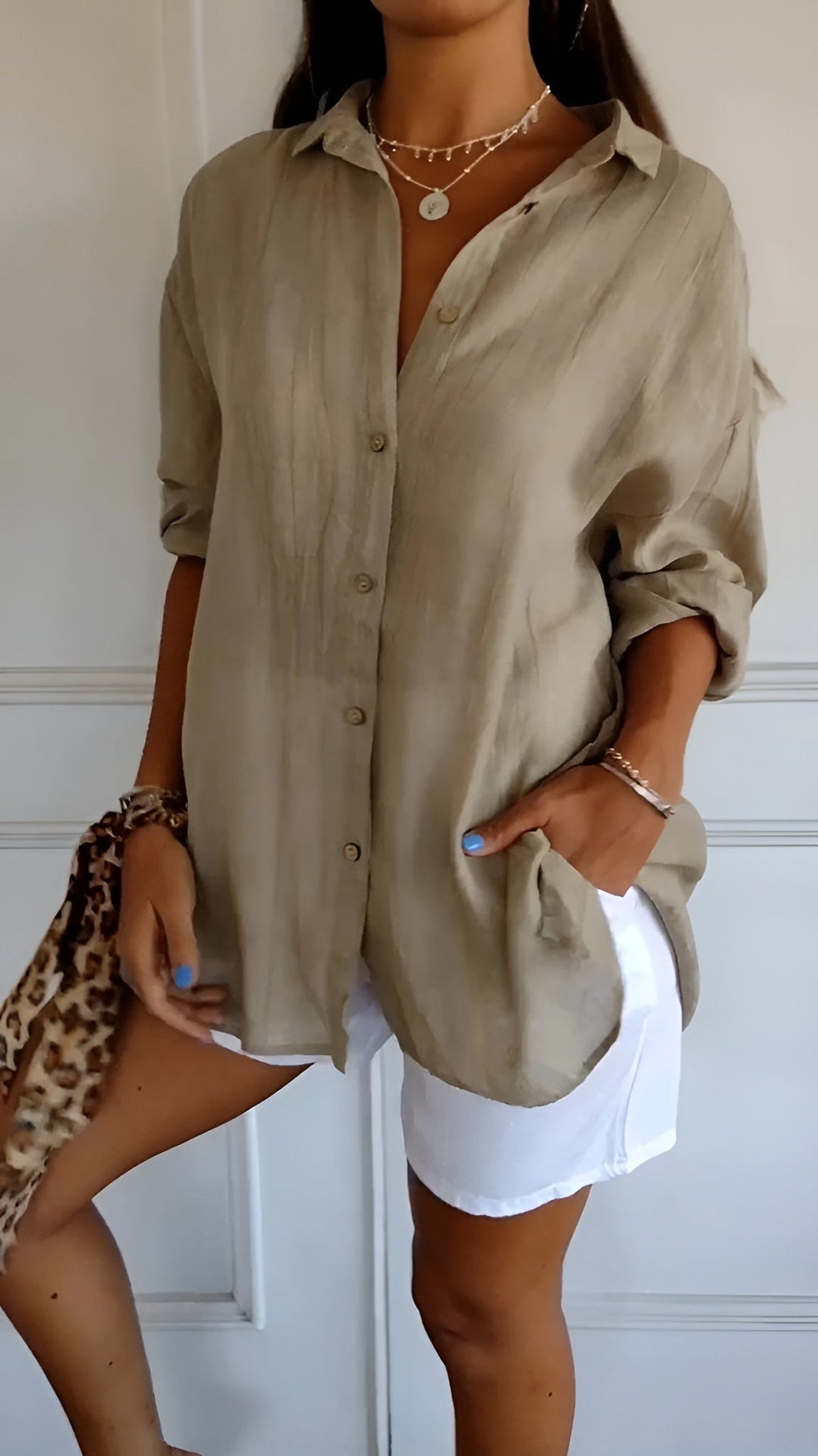 Juliette | Chemise Ample Élégante Femme