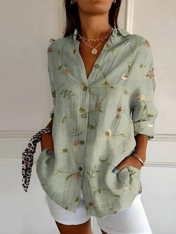 Lou | Chemise légère à imprimé floral pour femme